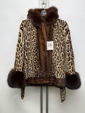 Pelliccia Leopardo E Visone 