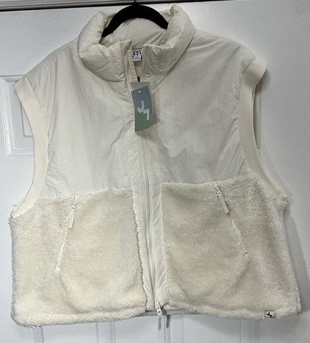 Gilet joylab bianco - joylab, bianco/avorio