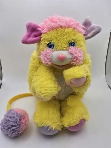 Popples plush vintage yellow - plush,