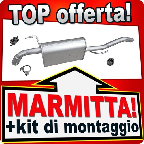 Silenziatore posteriore per - silenziatore,
