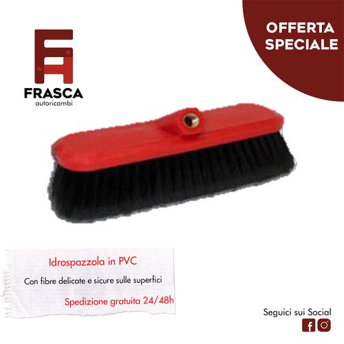 Idrospazzola pvc con - in,