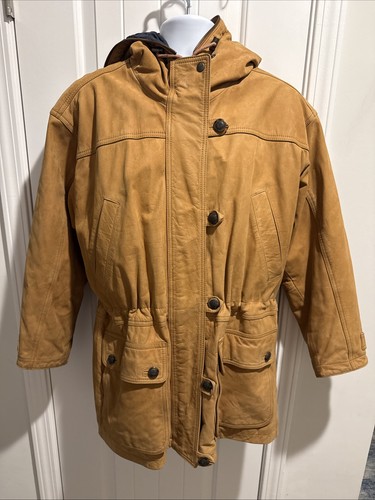 Giacca pelle mucca - , vintage