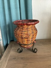 Cesto per piante in canna di