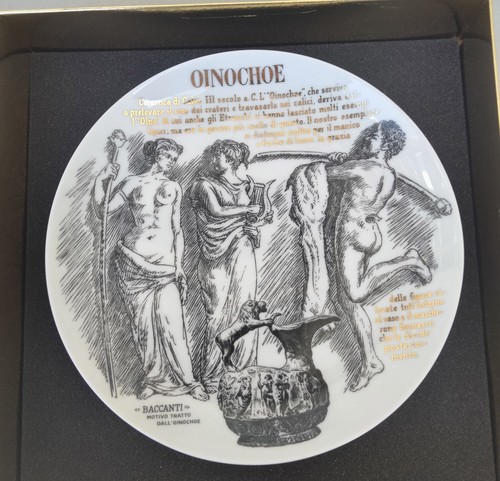 Piero fornasetti wall plate - piero,