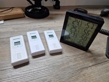 Termometro e Igrometro per 4 Punti di Misura