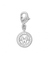 Charm Swarovski lettera W  1109752