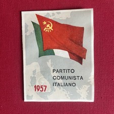 441 - Tessera Partito Comunista Italiano PCI 1957 (Comunismo, Socialismo)