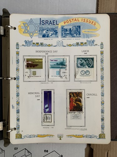Israele francobolli usati - francobolli,