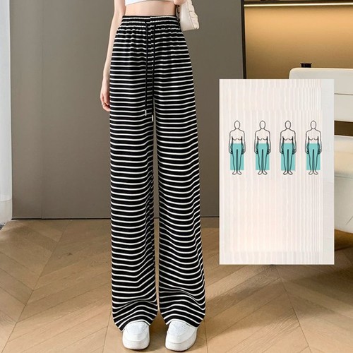 Pantalone donna righe vita - donna,