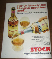 PUBBLICITA STOCK 84 ROYALSTOCK Brandy vintage 1970 advertising werbung