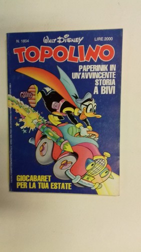 Topolino numero 1804 - ,, con