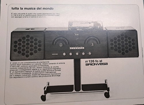Brionvega 126 rara - brionvega,