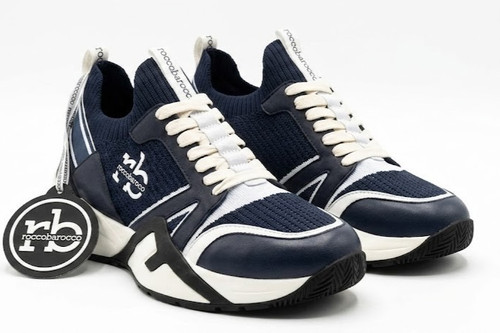 Sneakers roccobarocco blu navy - sneakers,