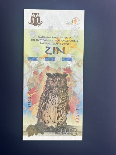 Banconota serbia nbs zin - banconota,