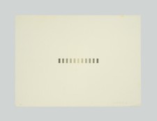 Elio MARCHEGIANI - "Grammature" (D), 1973 - Acquaforte , 50 x 70 cm