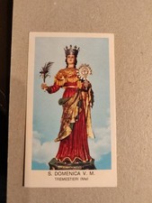 Santa Domenica, Holy Card