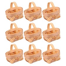  9 Pcs Cestino Miniatura