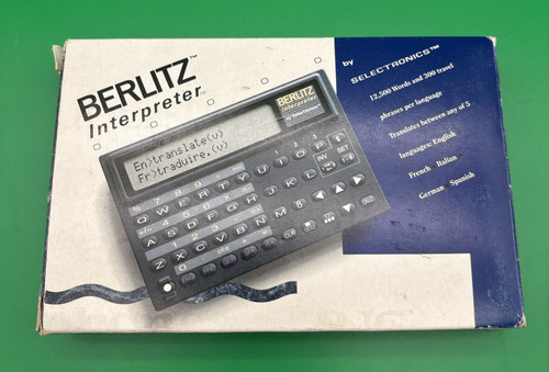 Interprete berlitz vintage - interprete,