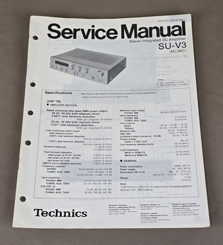 Technics amplificatore - technics, dc