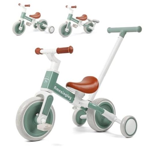 Green balance bike per - bike,