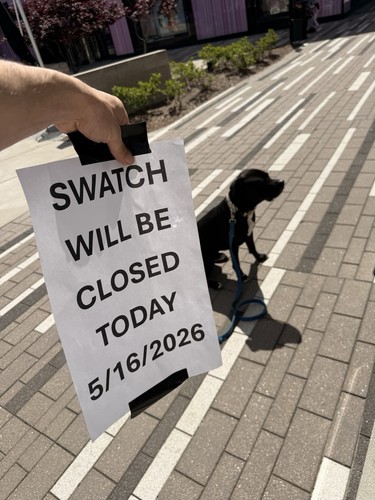 Poster swatch chiuso - x,