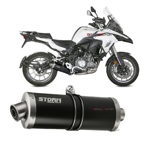 Scarico storm mivv nero - by,