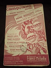 Partitura Cavaquinho Henri Rossotti