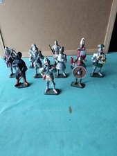 Lotto Soldatini Di Piombo Altezza Cm 14