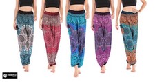 Pantaloni Etnici Donna Larghi