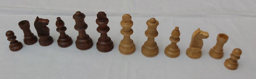 Scacchi legno marrone - in,