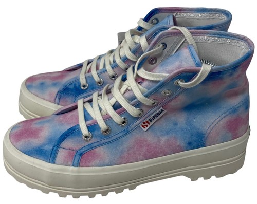 Stivaletti superga blu rosa - stivaletti, hi
