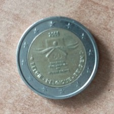 2 Euro 2008 Belgio 2€ Dich. Universale Diritti Umani  2008 2 € Commemorativa Spl