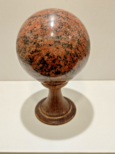 Sfera granito rosa diam - sfera,