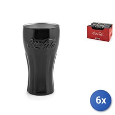 6x Bicchieri Cocacola in vetro