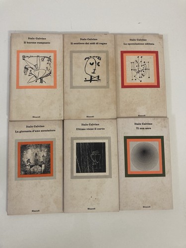 Lotto libri italo calvino - libri,