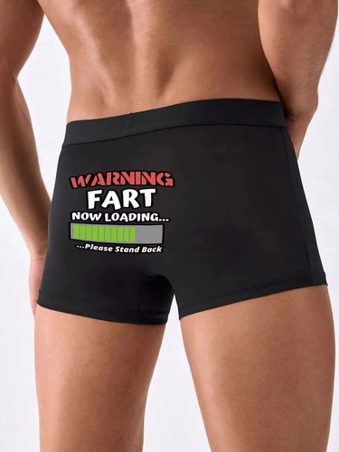 Boxer uomo divertente carica