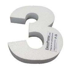 Numero 3, da 200 mm di altezza