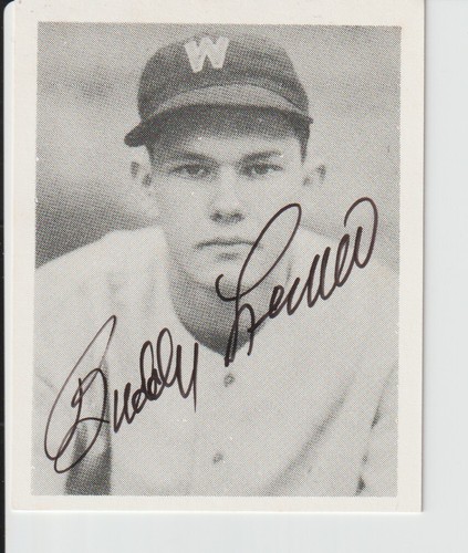 Buddy lewis autografo - buddy,