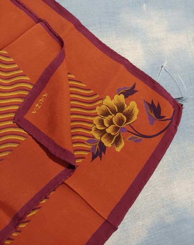 Foulard pochette silk - foulard, vintage
