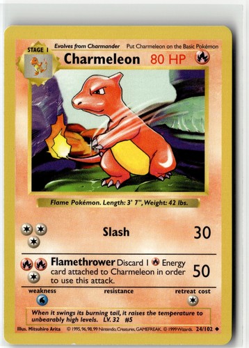 Charmeleon set base non - set,