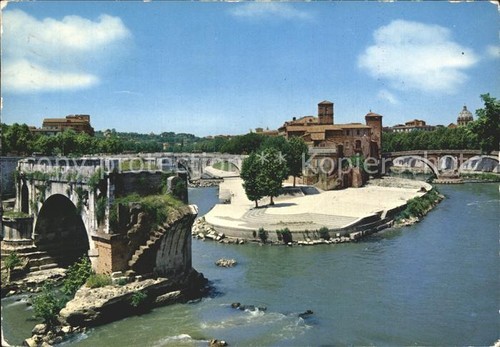 Roma isola tiberina - roma,