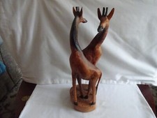 Vintage Hand-Carved Wooden