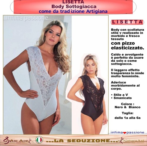 Body sottogiacca lisetta in - sottogiacca,