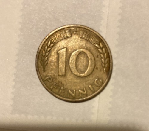 Moneta pfennig 1950 - moneta, zecca