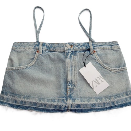 Zara denim crop - zara, donna