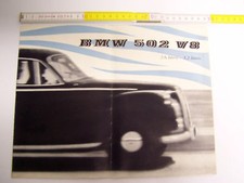 BMW 502 DEPLIANT BROCHURE