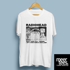 Kid A art Radiohead Rock T-Shirt Alternative Album Unisex cult 2000s electronic