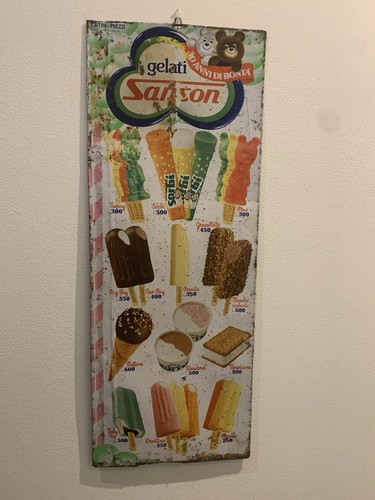 Listino prezzi gelati sanson - listino,