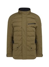 Giacca Moto Belstaff Calder Impermeabile Primaloft - Verde Oliva