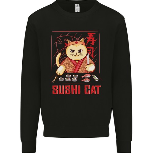 Divertente felpa uomo sushi - uomo,